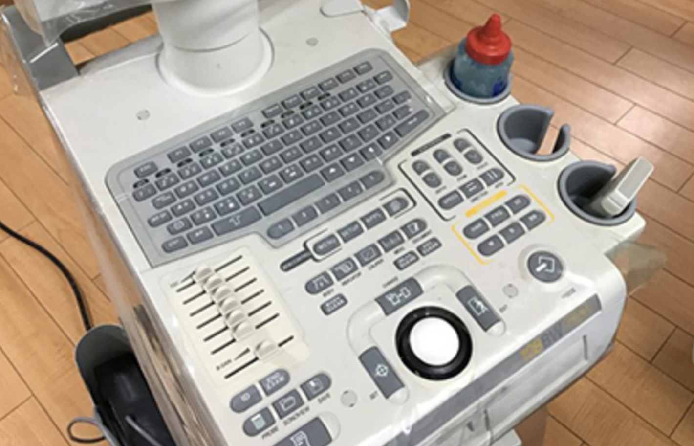 超音波観察装置(エコー検査)を使用!